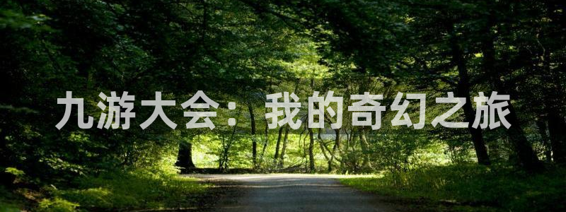 摩臣5平台平台最新版本下载：九游大会：我的奇幻之旅